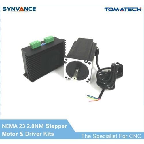 NEMA23 2.8NM 2 Phase Package Hybrid Stepper Motor Driver