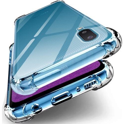Para funda for samsung a02 case transparent airbag soft silicone shockproof coque for galaxy a02 a 02 sm-a022f 6.5'' phone cover
