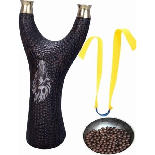Outdoor Professional Hunting tool/Highly accurate Slingshot/Titanium alloy+red sandal wood/High Quality Catapult set