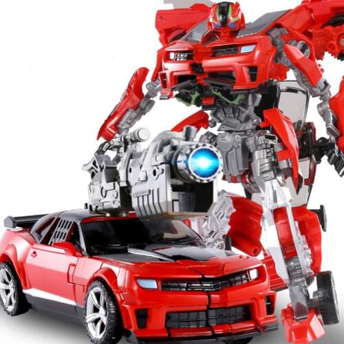 New 20CM Transformation Robot Car Anime Robot Car Action Figure Model Robocar Engineering Model Kids Boy BEST Gift