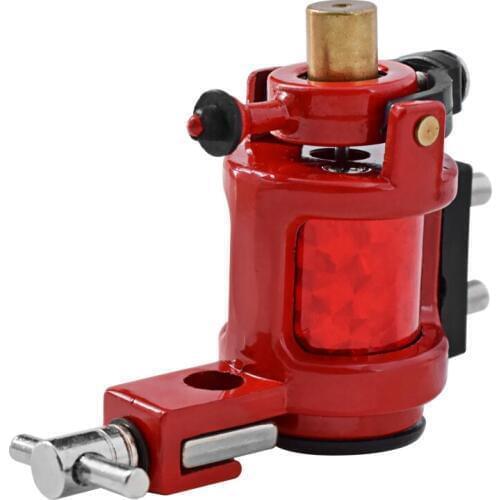 Rotary Tattoo Machine Gun Red Shader Liner Body Art Permanent Makeup for Tattoo Needles Grip Power Supply Tattoo Accessories