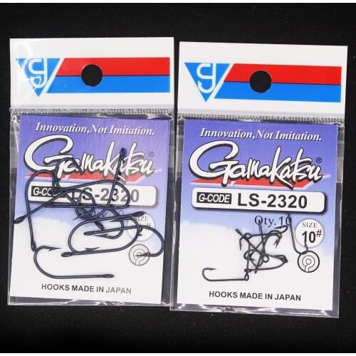 Fishing Hooks 10pcs/lot 2#-10# Blue Fishing Hooks High Carbon Steel 2320 Sea With Ringed Pesca Tackle hooks