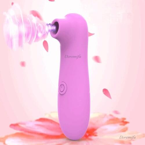 Sucking Sex Toy Vibrator for Female Nipples Sucker Compact Clitoris Massage Sex Toy Couple Flirting G-Spot Adult Product for 18