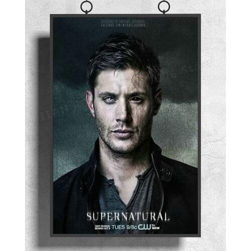 H455 Silk Poster Home Decoration Supernatural Devil Ghost Hot TV Show Series Wall Art Christmas Gift