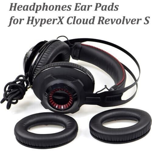 Replacement Ear Pads for HyperX Cloud Revolver S PU Leather Ear Cushion Pads
