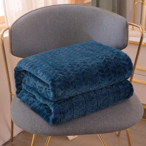 Super Soft Cozy Flannel Home Blanket Multifunctional Home Office Outdoor Warm Throw Blanket Winter Bedspread Blanket