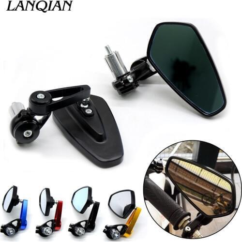 Universal Motorcycle Handlebar Rear View Side Mirror Rearview Mirrors For Yamaha T-Max 500 T-Max 530/ABS Tracer 900 ABS V-MAX