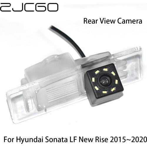 ZJCGO CCD HD Car Rear View Reverse Back Up Parking Night Vision Waterproof Camera For Hyundai Sonata LF New Rise 2015~2020