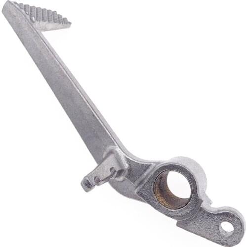 1Pc New Durable Silver Motorcycle Foot Rest Pedal Motorcycle Rear Brake Lever Accessories for YAMAHA YZF1000 R1 2004 2005 2006