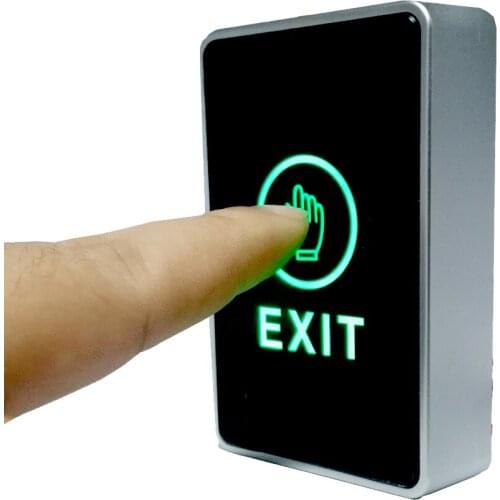 10 PCS Blue Green LED Indicator Push Touch Exit Button Door Exit Release Button