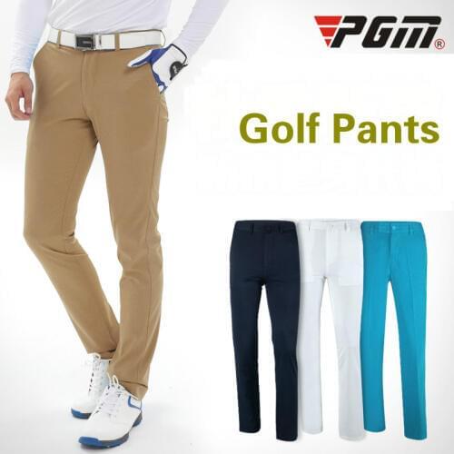 2018 PGM Mens Golf Pants Quick Dry Slim Sports Colorful Golf Trousers Summer Breathable Pants for Men Size XXS-XXXL