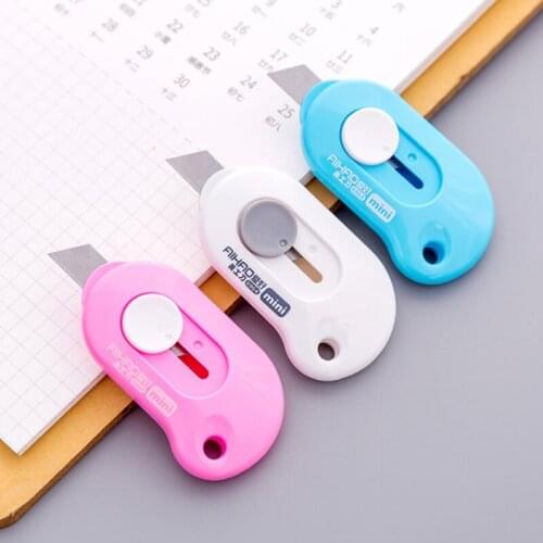 3pc Cute Utility Knife High Quality Alloy Steel Dismantling Knife Cutter Letter Envelope Knife School Office Supplies Stationery