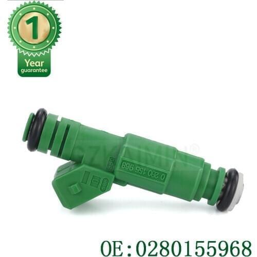 4x SET OF 4 top Quality new fuel injector oem injection nozzle fuel injector 0280155968 0 280 155 968 For Volvo