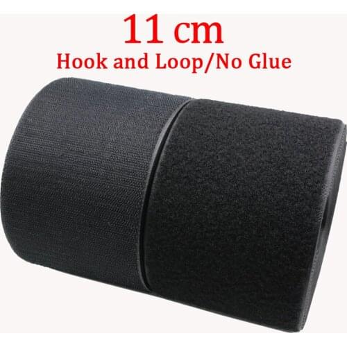 5Meters/pairs 110mm adhesive Hook and Loop fastener Tape Sewing-on the hooks velcros adhesive Magic tape DIY Black and White