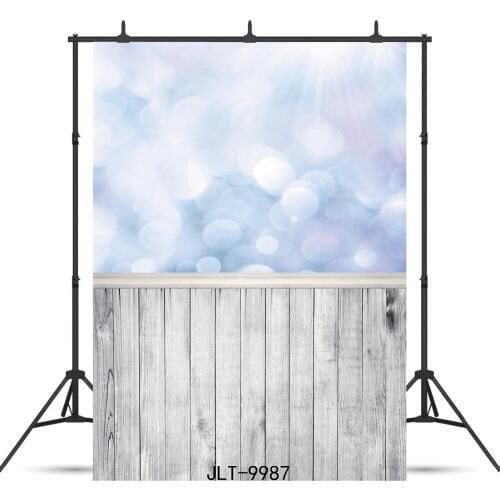 Bokeh White Board Vinyl Photography Backdrop For Party Baby Shower New Born Children Background Photo Shoot Booth Studio