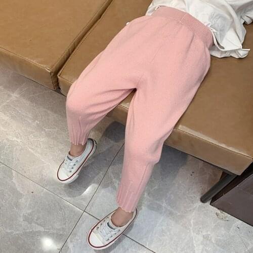 Pants For Girls Candy Color Girl Pants Children Spring Autumn Trousers For Children Casual Style Kids Clothing