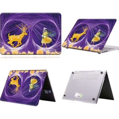 Girl And Deer Paint Pattern Laptop Case For MateBook 13/13 AMD Ryzen/14/D14/D15/X 2020/X Pro/Pro 16.1/Honor MagicBook 14/15