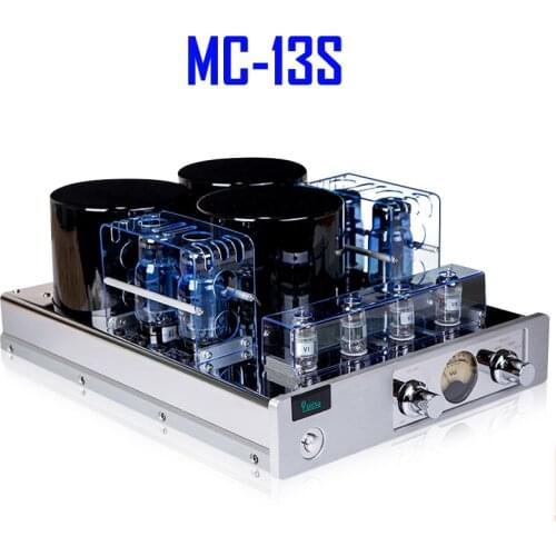 YAQIN MC-13S 6CA7T Push-Pull Tube Amplifier EXQUIS Lamp Integrated Amp Luxury Version HIFI Fever Family High Power Amplifier
