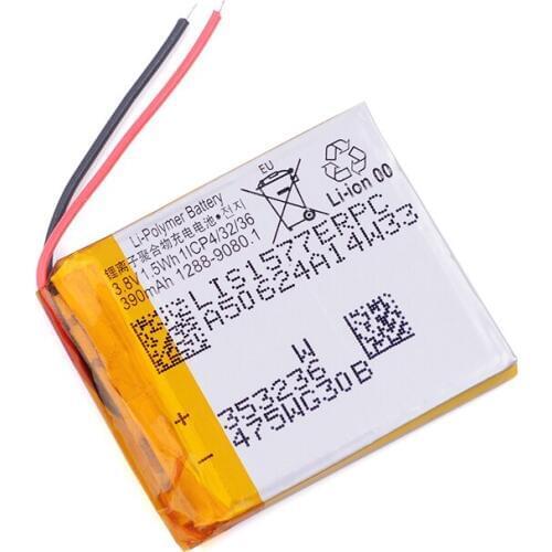 Easylander Replacement 353236 3.7V 390mAh li Polymer Battery For Sony MP3 MP4 headset E-BOOK LIS1577ERPC 1/CP4/32/36 LIS1577