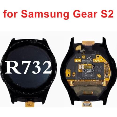 Screen Replacement For Samsung Gear S2 Classic R732 LCD Display Touch Screen Digitizer For Samsung Watch R732 LCD Display Screen