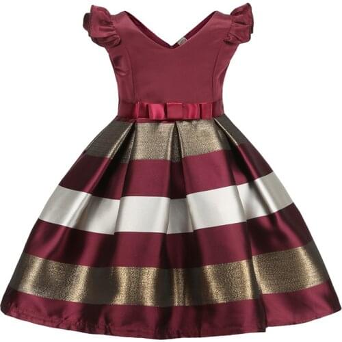 2019 Roupas Infantis Menina Summer Sleeveless Girls Dresses Party Princess Dress Vestido Girl Clothes Kid Costume For 2-10