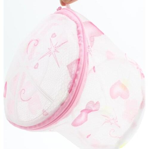 Underwear and Bra Washing Bag, Sandwich Cylinder Laundry Bag, Thick Double Layer Clothing Washing Bag Folding Laundry Tub Basic