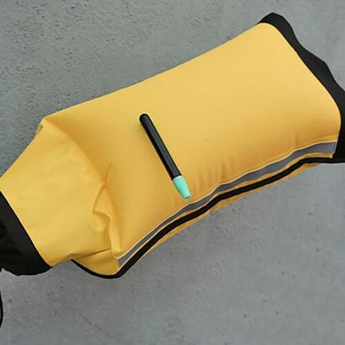 Inflatable Floating Safety Buoy Bag Self-Rescue Kayak Canoe Paddle Safety Airbag With Quick Release Buckle Kayak Accessories