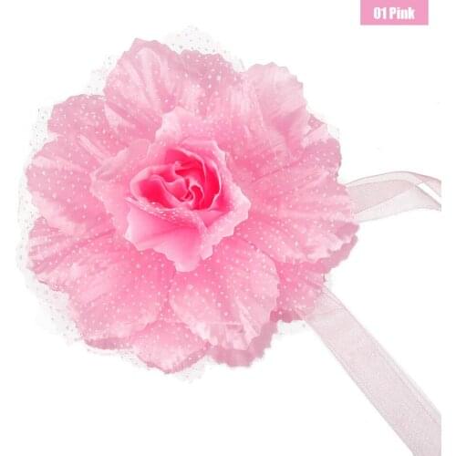 New 1Pc Flowers Curtain Clip Curtain Tieback Living Room Bedroom Home Curtain Holder Tie Backs Drape Decoration #229429