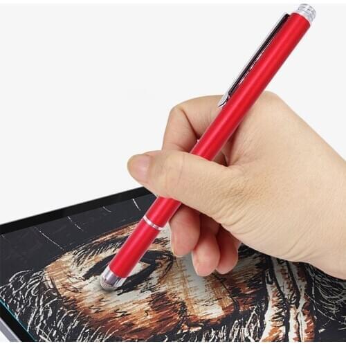 Universal Stylus Pen Mobile Phone Tablet Touch Pencil Fiber Nib Drawing Writing Gaming Replaceable Tips Capacitive Screen Stylus