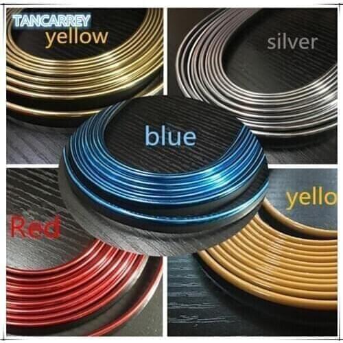 High quality Car Styling fashion Decoration Strip for Mitsubishi ASX Lancer 10 9 Outlander Pajero I200 Cadillac CTS SRX