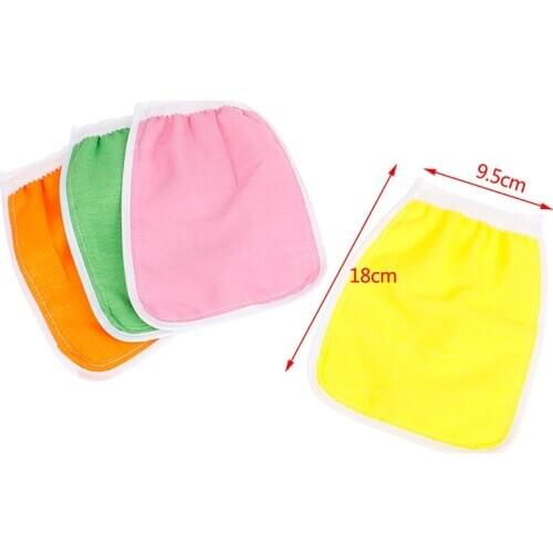 1Pc/Lot Korea Hammam Scrub Mitt Magic Peeling Glove Exfoliating Tan Removal Mitt Bath Brushes