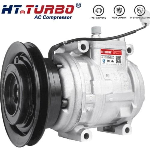 10PA15C AUTO AC COMPRESSOR 447170-2721 88320-60560 4471702721 8832060560 1PK 12V For TOYOTA Hilux REVO DSL 1997-2000