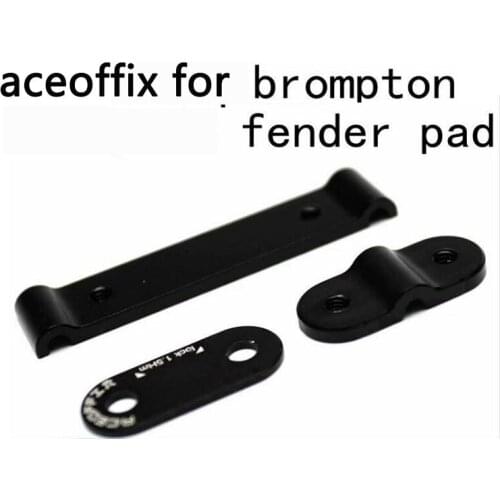 Aceoffix For Brompton Bike AL Mudgurad pad Bike Accessories