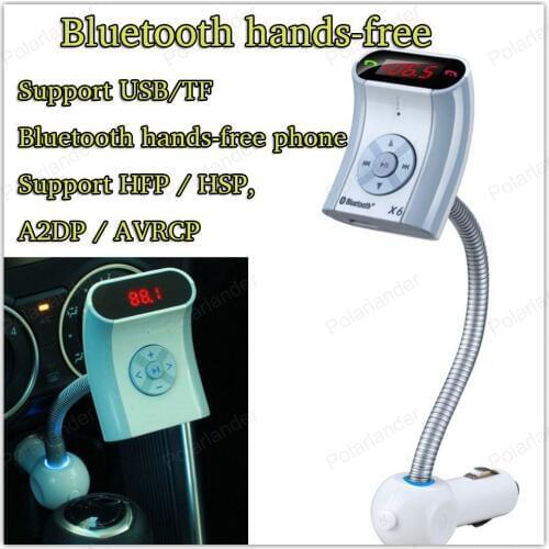 Bluetooth hands-free phone Bluetooth Support HFP / HSP, A2DP / AVRCP Support USB / TF Bluetooth Car Kit