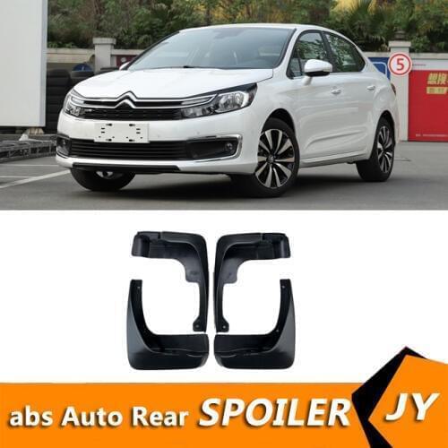 For Citroen C4L 2016-2018 Mudflaps Splash Guards Front With the color and rear Mud Flap Mudguards Fender Modified special