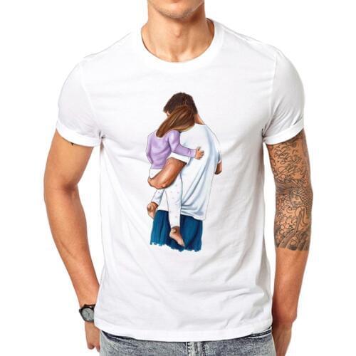 Super Papa T-shirt Fathers Day Gift New Dads Funny T Shirt Best Dad Ever Tshirt Mens Hipster Slogan Tee Shirt Casual Top