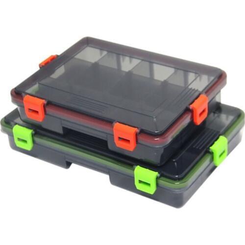 Fishing Tackle Box Detachable Lure Storage Box Red/Green Waterproof Good Airtight