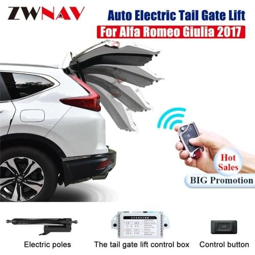 Easy to install Smart Auto Electric Tail Gate Lift For Alfa Romeo Giulia 2017 car with Remote Control Drive Seat Button Control