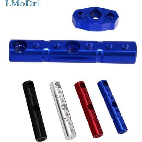 LMoDri Motorcycle Mirror Mount Riser Multifuncation Bracket Extension Mount Clamp Holder 8mm/10mm For Gps Charger socket