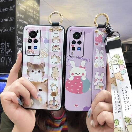 For Woman New Arrival Phone Case For VIVO X60 Pro Glitter Cover For Girls Fashion Design Beautiful