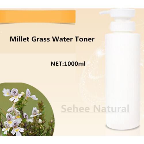 Millet Grass Water Toner Anti Oxidant Improve Skin Color Prevent Radiation Alleviate Visual Fatigue Cosmetics OEM 1000g Salon