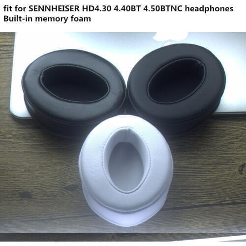 Sheepskin Replacement Ear pads for SENNHEISER HD4.30 4.40BT 4.50BTNC headphones Built-in Memory Foam Ear Cushions High Quality