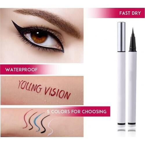 2021 Eyeliner Long-lasting Waterproof Eye Makeup Tool Soft Long Lasting Eyeliner Nib For Party Eyes Make up Cosmetics Tools