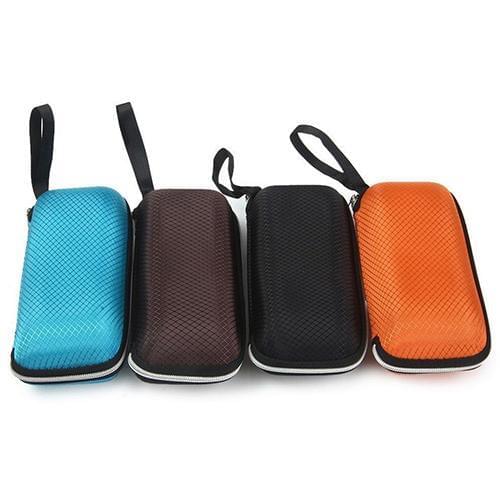 Portable Rectangle Zipper Glasses Case Eyewear Box for Sunglasses Protect