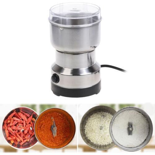 Drop Ship&Wholesale Coffee Grinder Stainless Electric Herbs/Spices/Nuts/Grains/Coffee Bean Grinding Sep. 5