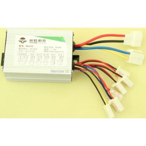 24V 36V 48V 500W motor brushed controller scooter parts cepillado controlador para Patinete Electrico bicicleta