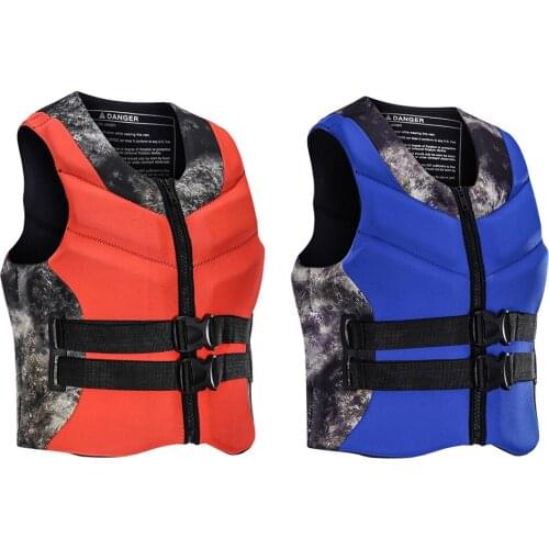 Neoprene life jackets men and women swimming life jackets suitable for water sports fishing surfing rafting safety life vest