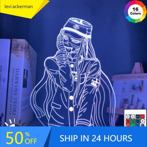 Danganronpa V3 Killing Harmony Led Night Light Game Lamp Korekiyo Shinguji for Bedroom Decor Kids Gift Korekiyo Shinguji Light