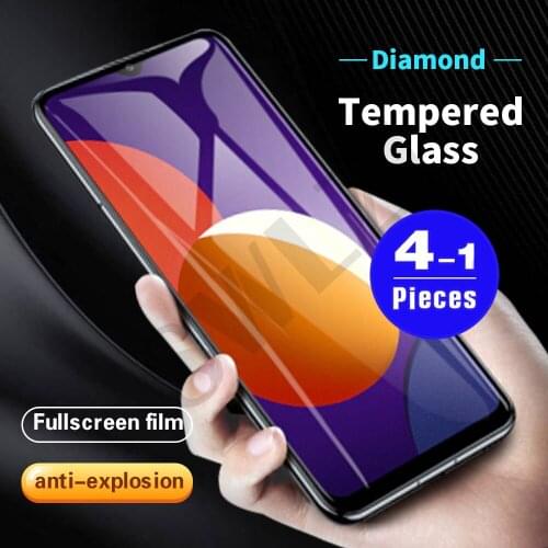 1-4Pcs for Samsung Galaxy M02 M12 M22 M32 M42 M62 M01 M10 M11 M20 M21 M30 M31 M40 M51 Tempered Glass protective Screen Protector