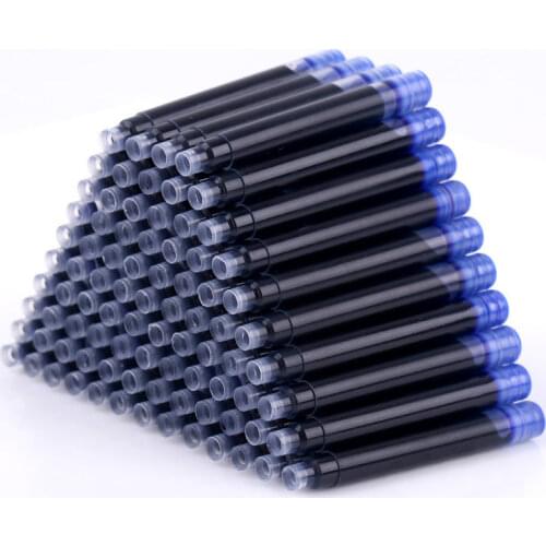 Wholesale 100pcs Jinhao Black Fountain Pen Ink Refill Cartridges Pen refill